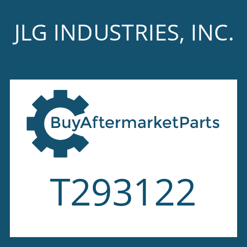 JLG INDUSTRIES, INC. T293122 - RING