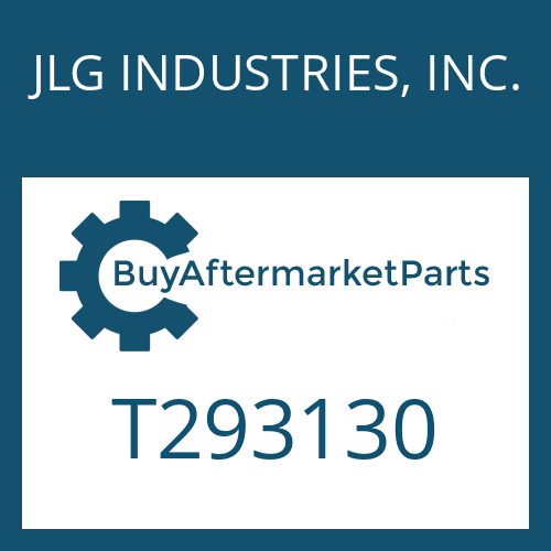 JLG INDUSTRIES, INC. T293130 - RING