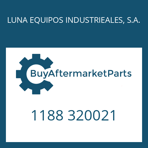 LUNA EQUIPOS INDUSTRIEALES, S.A. 1188 320021 - SHIM