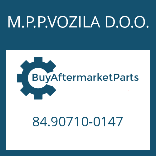 M.P.P.VOZILA D.O.O. 84.90710-0147 - WASHER