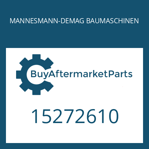 MANNESMANN-DEMAG BAUMASCHINEN 15272610 - RETAINING RING