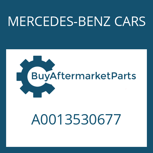 MERCEDES-BENZ CARS A0013530677 - WASHER
