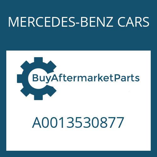 MERCEDES-BENZ CARS A0013530877 - WASHER