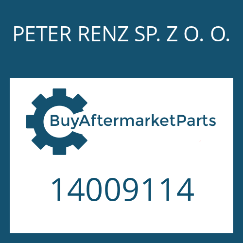 PETER RENZ SP. Z O. O. 14009114 - SHIM