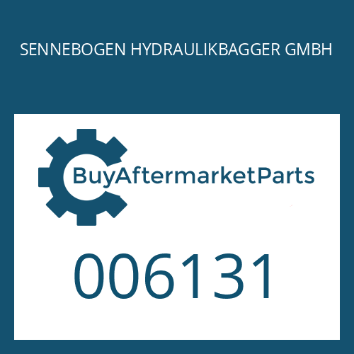 SENNEBOGEN HYDRAULIKBAGGER GMBH 006131 - WASHER