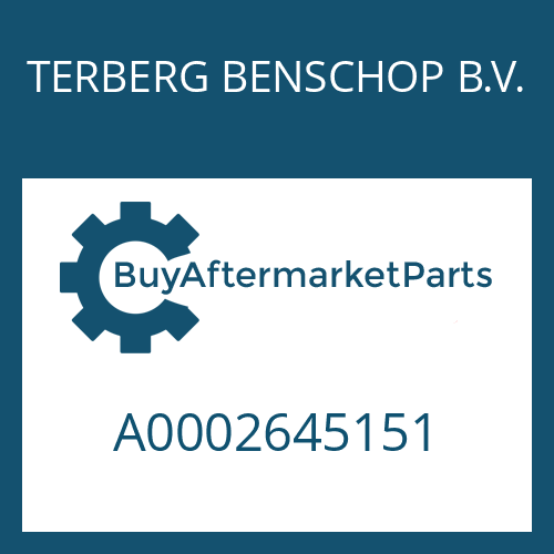 TERBERG BENSCHOP B.V. A0002645151 - RETAINING RING