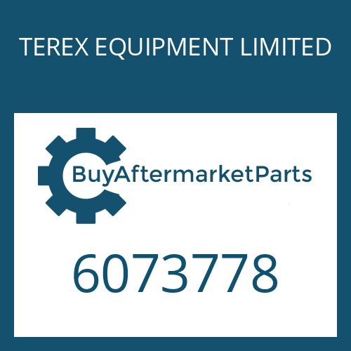 TEREX EQUIPMENT LIMITED 6073778 - GASKET