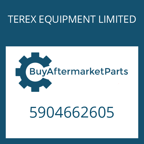TEREX EQUIPMENT LIMITED 5904662605 - PUMP COVER