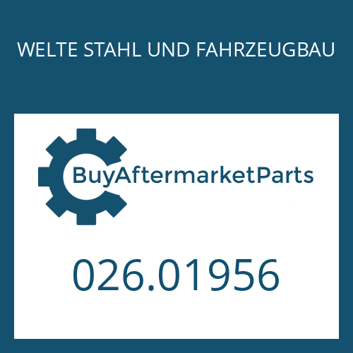 WELTE STAHL UND FAHRZEUGBAU 026.01956 - CONVERTER