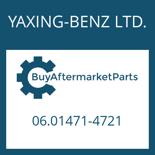 YAXING-BENZ LTD. 06.01471-4721 - HEXAGON SCREW