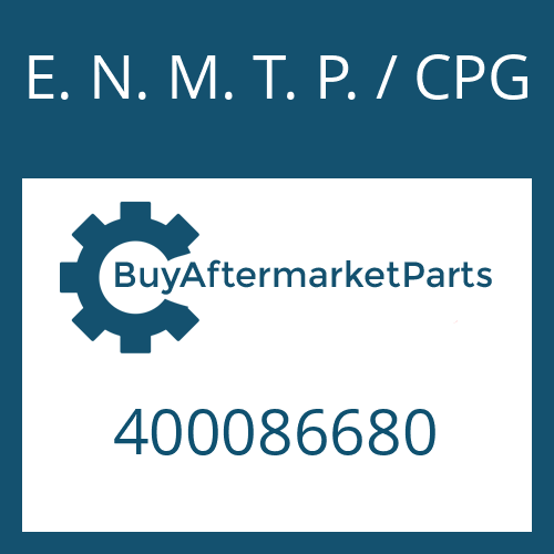 E. N. M. T. P. / CPG 400086680 - SPRING WASHER