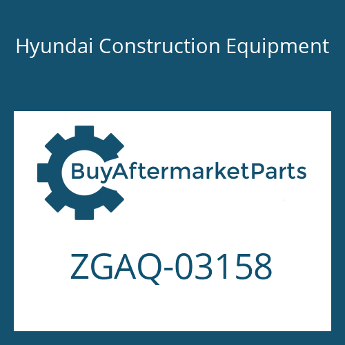Hyundai Construction Equipment ZGAQ-03158 - UNIVERSAL SHAFT
