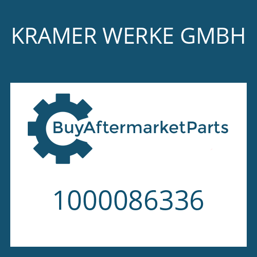 KRAMER WERKE GMBH 1000086336 - FORK SHAFT