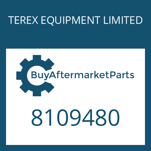 TEREX EQUIPMENT LIMITED 8109480 - HOSE PIPE