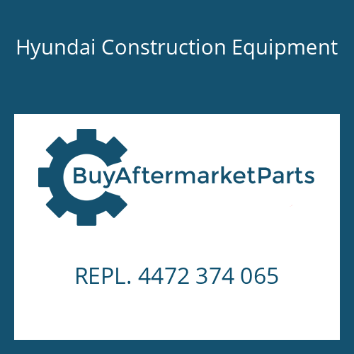 Hyundai Construction Equipment REPL. 4472 374 065 - PISTON ROD