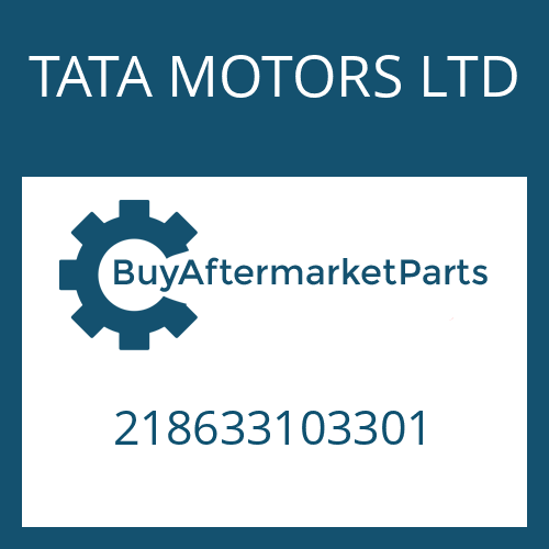 TATA MOTORS LTD 218633103301 - BRAKE CARRIER