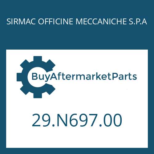 SIRMAC OFFICINE MECCANICHE S.P.A 29.N697.00 - ACTUATION