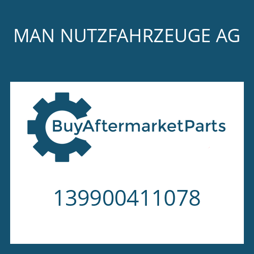 MAN NUTZFAHRZEUGE AG 139900411078 - SCREW PLUG