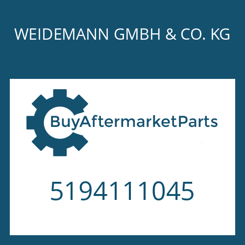 WEIDEMANN GMBH & CO. KG 5194111045 - WEDGE