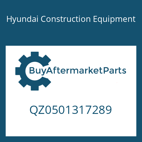 Hyundai Construction Equipment QZ0501317289 - GASKET for Heavy Equipment