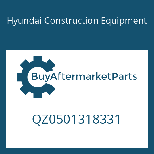 Hyundai Construction Equipment QZ0501318331 - GASKET for Heavy Equipment