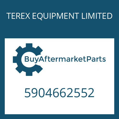 TEREX EQUIPMENT LIMITED 5904662552 - GASKET