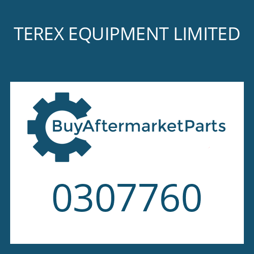 TEREX EQUIPMENT LIMITED 0307760 - CIRCLIP