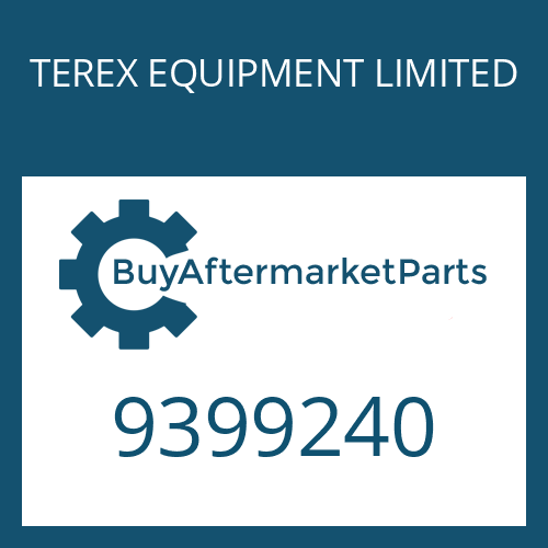 TEREX EQUIPMENT LIMITED 9399240 - RETAINING RING