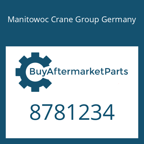Manitowoc Crane Group Germany 8781234 - SNAP RING