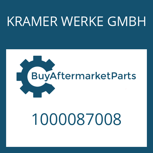 KRAMER WERKE GMBH 1000087008 - LOCKING WASHER