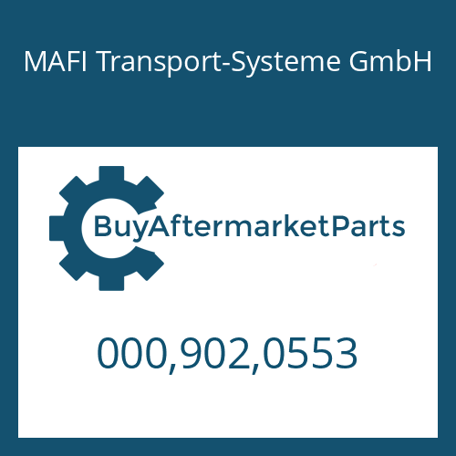 MAFI Transport-Systeme GmbH 000,902,0553 - RETAINING RING