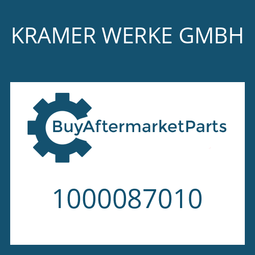 KRAMER WERKE GMBH 1000087010 - ZACKENRING