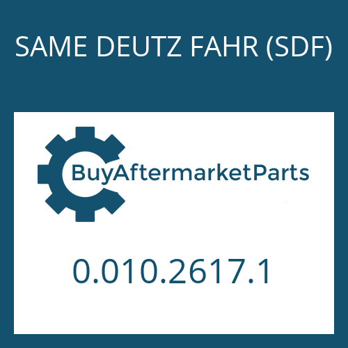 SAME DEUTZ FAHR (SDF) 0.010.2617.1 - SLOT.PIN