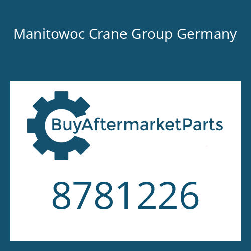 Manitowoc Crane Group Germany 8781226 - WOODRUFF KEY