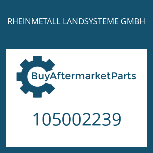 RHEINMETALL LANDSYSTEME GMBH 105002239 - CLAMP