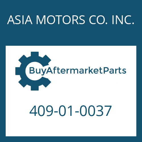 ASIA MOTORS CO. INC. 409-01-0037 - SHAFT SEAL