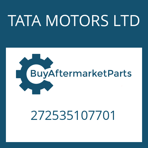 TATA MOTORS LTD 272535107701 - O-RING