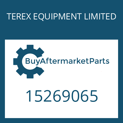 TEREX EQUIPMENT LIMITED 15269065 - O-RING