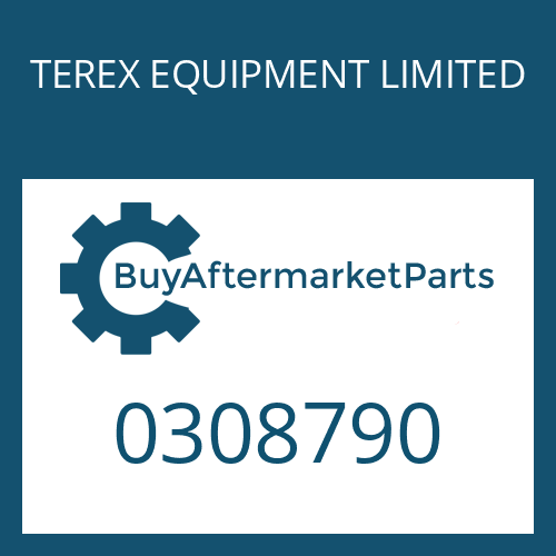 TEREX EQUIPMENT LIMITED 0308790 - O-RING