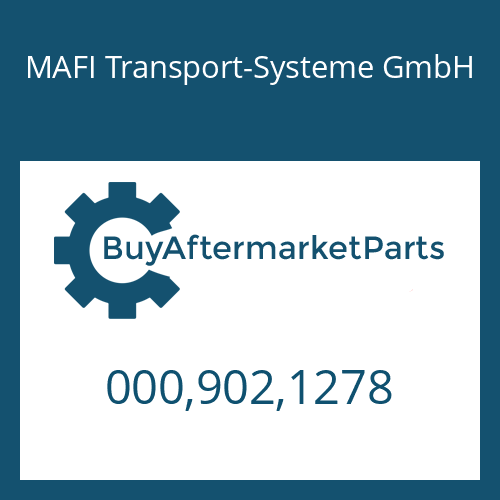 MAFI Transport-Systeme GmbH 000,902,1278 - O-RING