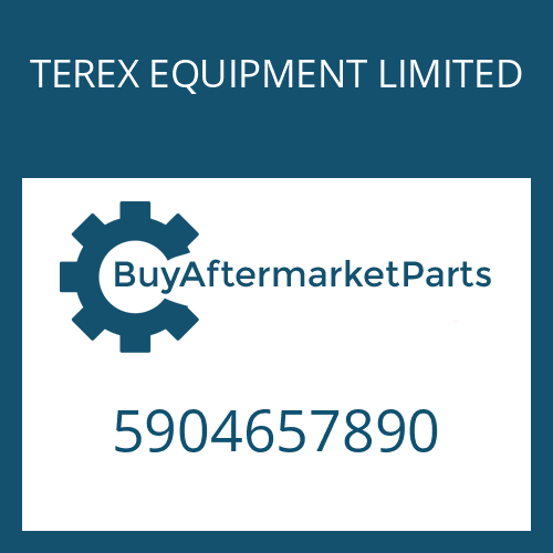 TEREX EQUIPMENT LIMITED 5904657890 - O-RING