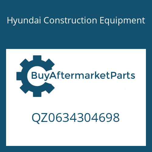 Hyundai Construction Equipment QZ0634304698 - O-RING