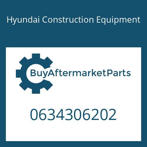 Hyundai Construction Equipment 0634306202 - O-RING