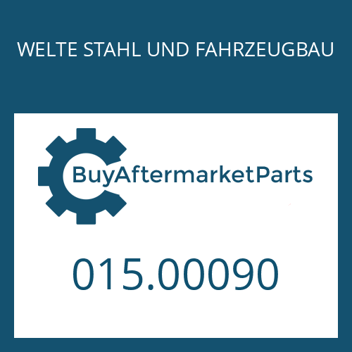 WELTE STAHL UND FAHRZEUGBAU 015.00090 - O-RING