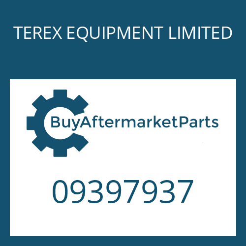 TEREX EQUIPMENT LIMITED 09397937 - O-RING