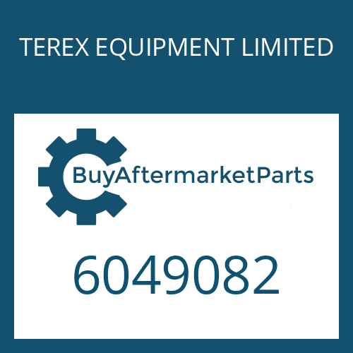 TEREX EQUIPMENT LIMITED 6049082 - O-RING