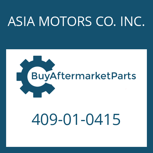 ASIA MOTORS CO. INC. 409-01-0415 - SCRAPER