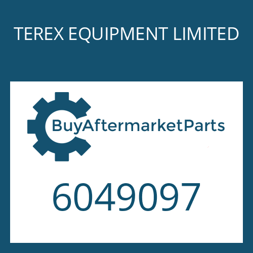 TEREX EQUIPMENT LIMITED 6049097 - O-RING