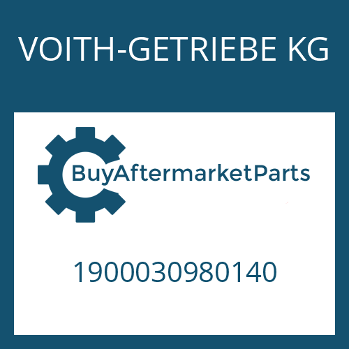 VOITH-GETRIEBE KG 1900030980140 - SEALING RING