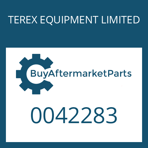 TEREX EQUIPMENT LIMITED 0042283 - SEALING RING